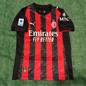 Christian Pulisic #11 Ac Milan Home Jersey 25/26